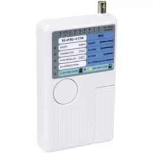 Velleman VTLAN7 Suitable for USB-A, USB-B, BNC, RJ45, RJ12, RJ11, RJ10