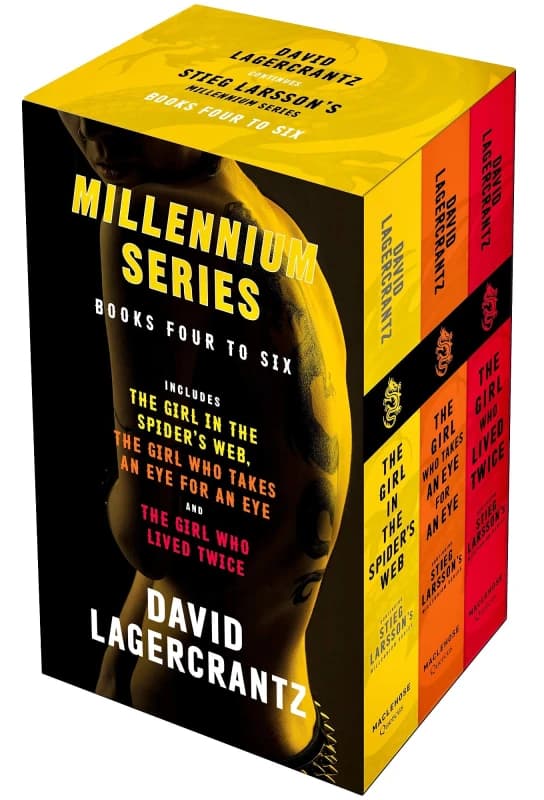 Millennium Box Set David Lagercrantz Books 4 To 6 David Lagercrantz Books