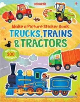 Trains Truck and Tractors by Katie Lovell Paperback