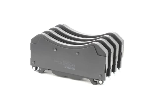 RIDEX 402B0583 Brake pad set Front Axle, prepared for wear warning indicator, without accessories Brake Pad Set,disc brake (402)