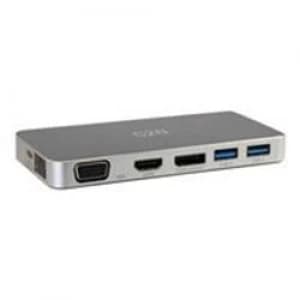 C2G USB C Docking Station with HDMI, DisplayPort and VGA