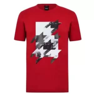 Boss Booss Tesler T-Shirt Mens - Red