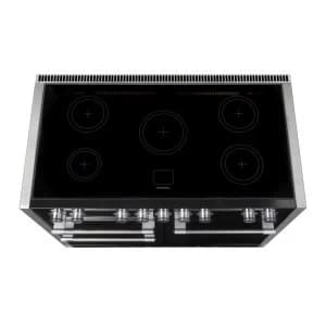 Mercury MCY1200EIAB 96670 120cm Induction Range Cooker - Ash Black Finish