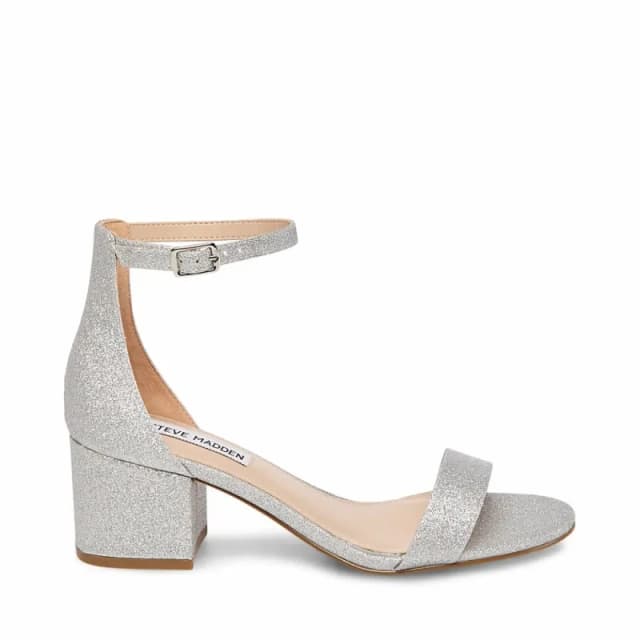 Steve Madden Womens heeled sandals Steve Madden Irenee-G Argente Female 37