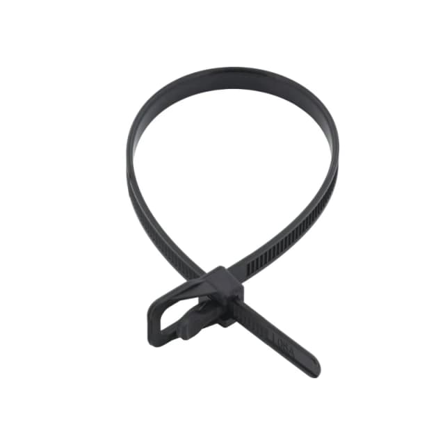 Cablenet Cablenet EVT-S08BK-TA cable tie Releasable cable tie Nylon Black 100 pc(s) EVT-S08BK-TA