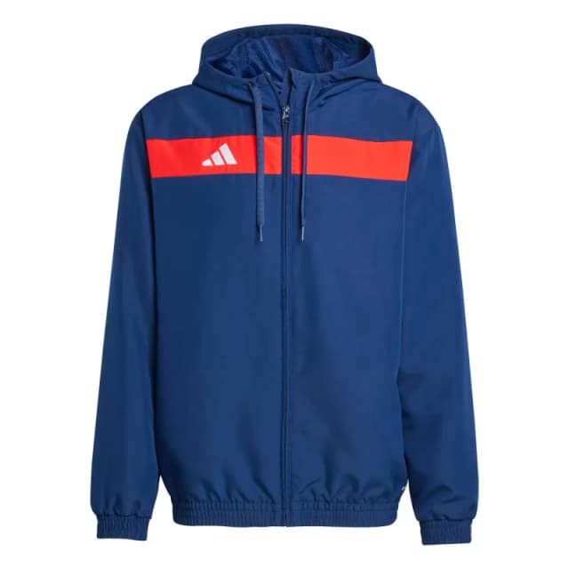 Adidas Woven hoodie adidas Tiro25 Essentials Bleu Male XS