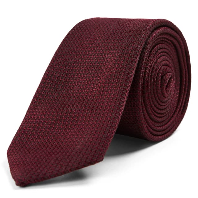 Boss Mens H-TIE 6cm Tie Dark Red male One Size