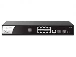 DrayTek VigorSwitch P2100 8+2 Port Switch with PoE+
