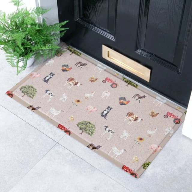 Artsy Mats Winter Stamps Doormat, Multi WINTERSTAMPS-70