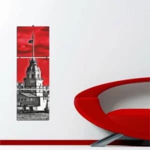 G3 Multicolor Decorative MDF Painting (3 Pieces)