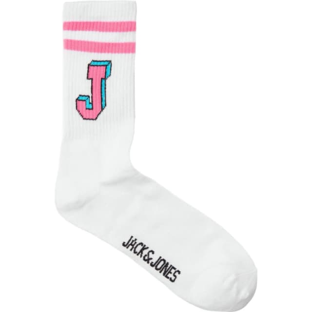 Jack and Jones Tennis Sock Crew Socks One Size White 43365531055