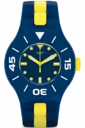 Unisex Swatch Long Waves Watch SUUN102
