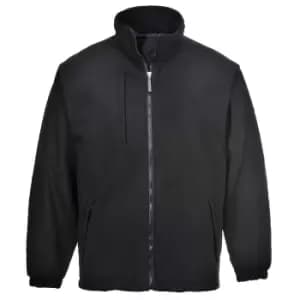 Portwest Mens BuildTex Laminated Fleece Black 4XL