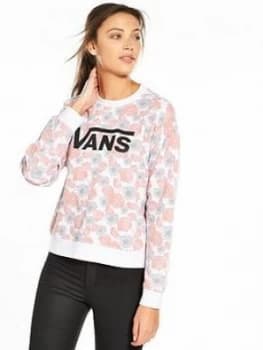 Vans Poppy Dream Crew Sweat Pink Size L Women