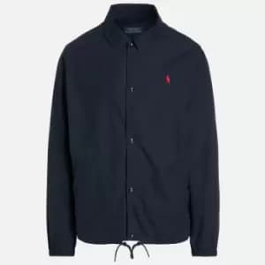 Polo Ralph Lauren Mens Poplin Coach Jacket - Aviator Navy - M
