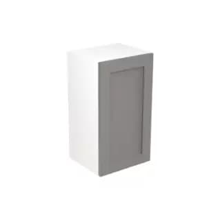 KitchenKIT Shaker 40cm Wall Cabinet - Matt Dust Grey