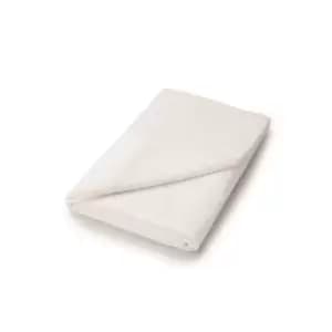 Helena Springfield Brushed Cotton Double Flat Sheet, Ivory