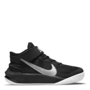 Nike Hustle 10 Flyease Child Boys Basketball Trainers - Black