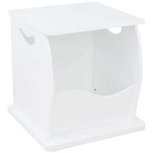 Brashford Single Stacking Cube Storage Box - White