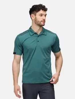 Regatta Highton Pro Polo, Pacific Green, Size L, Men