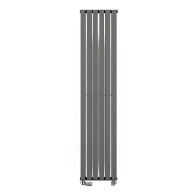 Terma Warp Room Salt N Pepper Hydronic Vertical Designer 3870Btu Radiator, (W)395mm X (H)1800mm