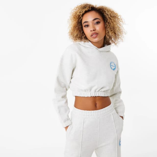 Everlast Cropped Hoody Womens - White White 12