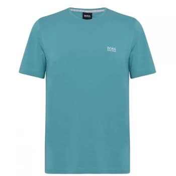 Hugo Boss Small Logo T-Shirt Teal Green Size L Men