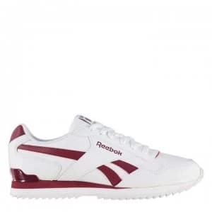 Reebok Royal Glide Mens Trainers - White/Burgundy