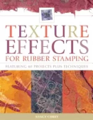 texture effects for rubber stamping