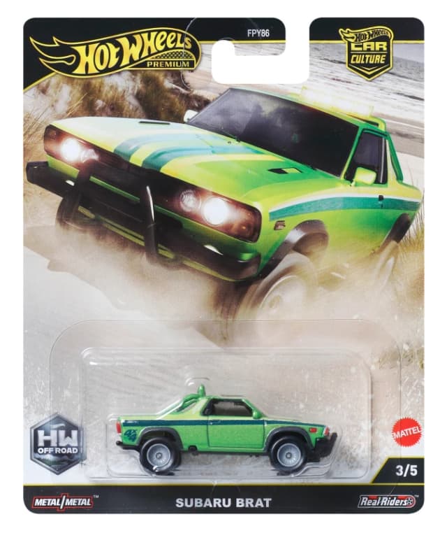 Hot Wheels Premium Car Off Road Subaru B.R.A.T.