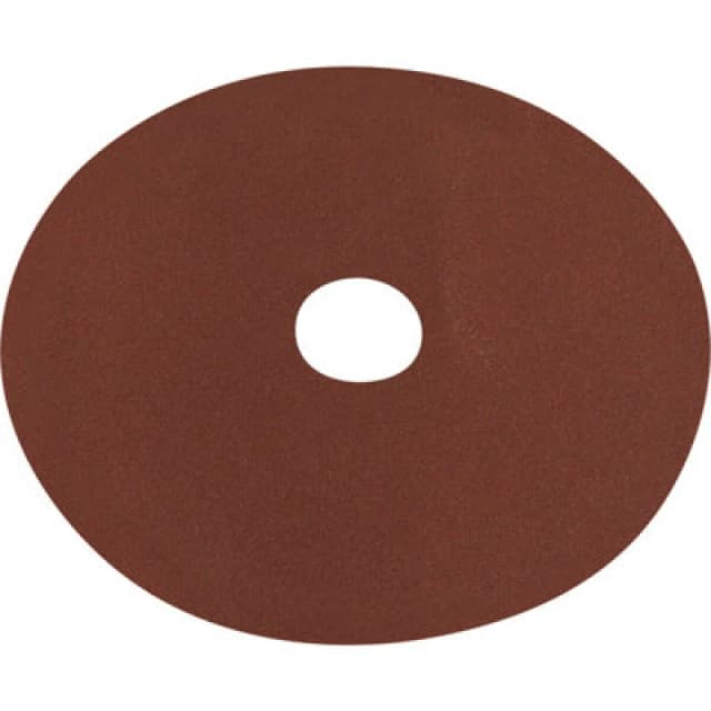 Loops 25 PACK 125mm Fibre Backed Sanding Discs - 80 Grit Aluminium Oxide Round Sheet Multi