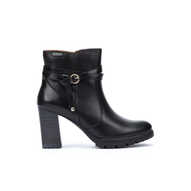 Pikolinos Connelly W7M-8806 Leather Womens Ankle Boots - Black - Size:UK 6-6.5