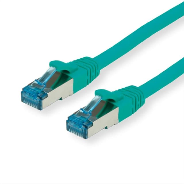 Value 21.99.1993 networking cable Green 1.5 m Cat6a S/FTP (S-STP)