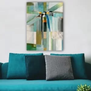 88601464_70100 Multicolor Decorative Canvas Painting