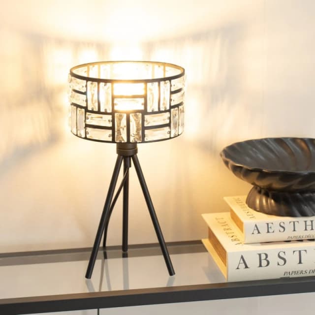 ValueLights Elsa Pair of Natural Wooden Compact Table Lamps Beige