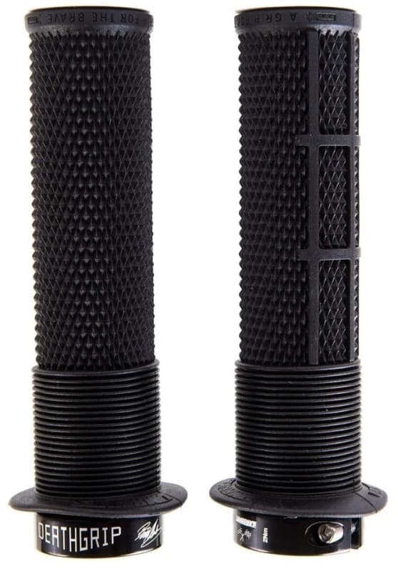 DMR Deathgrip Race Grips FLANGE - RACE - THICK Black - Cycles UK