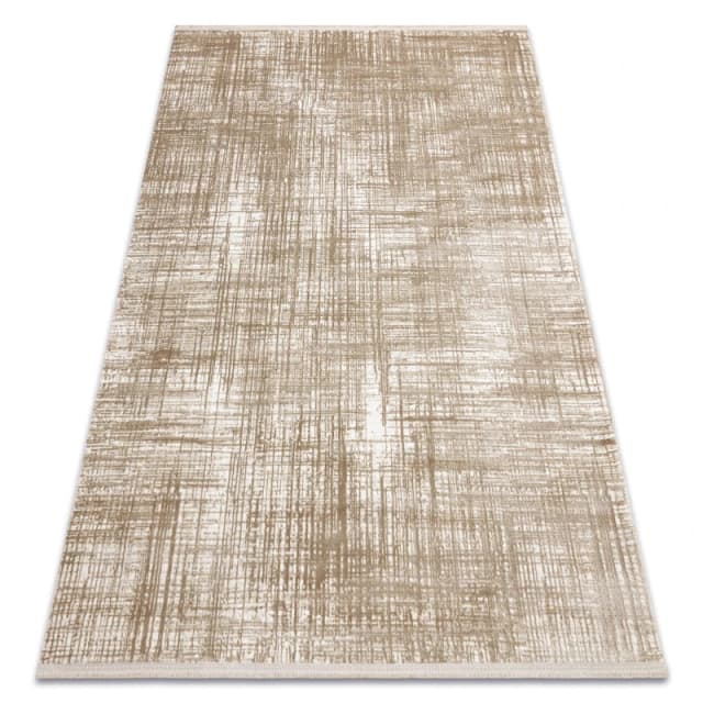 RugsX Modern Carpet Duke A0357 Beige - Vintage, Structured, Very Soft, Fring 80X150 Cm