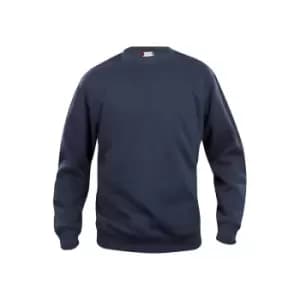 Clique Unisex Adult Basic Round Neck Sweatshirt (XL) (Dark Navy)
