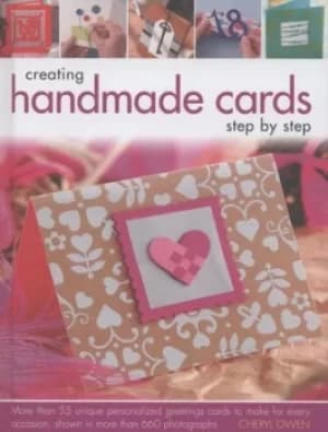 Creating handmade cards step by step by Cheryl Owen