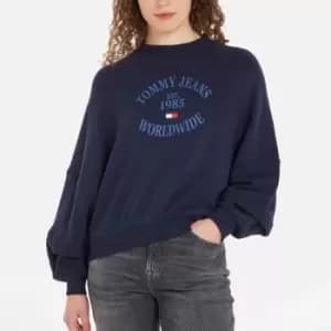 Tommy Jeans Relaxed Worldwide Cotton Sweatshirt - XL