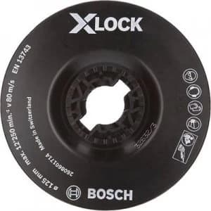 Bosch X-LOCK back plate, 125mm soft Bosch Accessories 2608601714