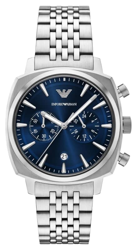 Emporio Armani AR11688 Quartz Chronograph (40mm) Blue Dial Watch