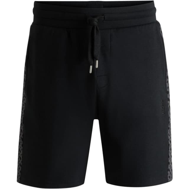 Boss Mens LukeMono Fleece Material Shorts Black 001 male M
