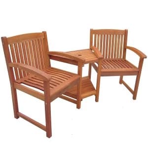 Charles Bentley Wooden Companion Bench