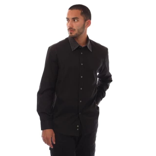 Diesel S-Holls Long Sleeve Shirt Black male L