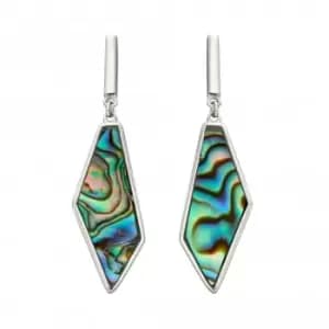 Asymmetric Abalone Earrings E5895