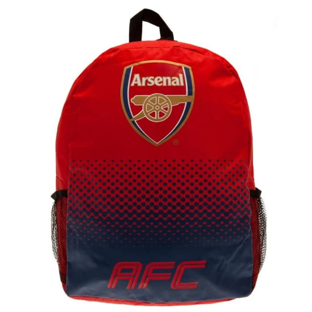 Arsenal FC Mens Fade Backpack in Red Red Male