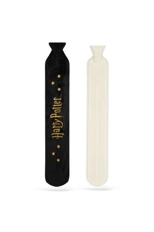 Harry Potter Long Hot Water Bottle Black unisex