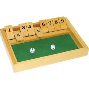 Shut The Box Traditional Game