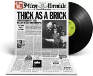 Jethro Tull Thick As A Brick - 50th Anniversary Newspaper Edition - Sealed 2022 UK vinyl LP 0190296323317